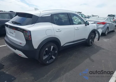 2025 Nissan Kicks Sr Fwd из США, поврежденный, VIN 3N8AP6DA0SL394356